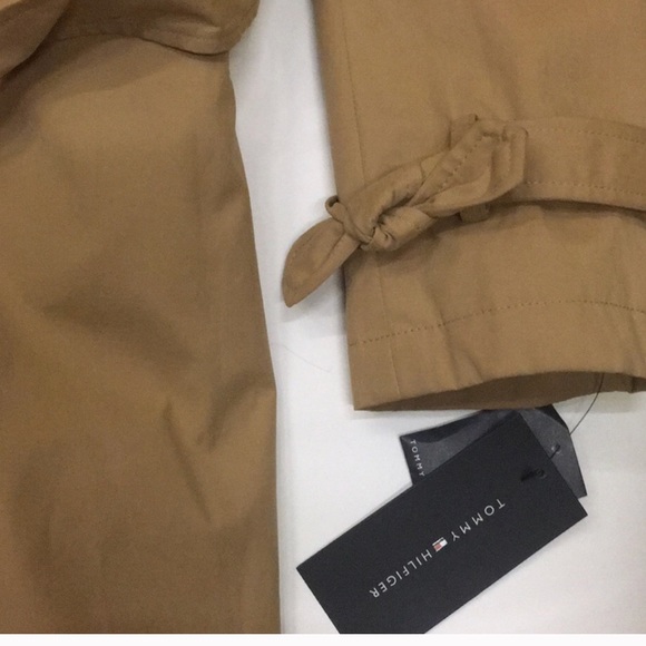 Long Tommy Hilfiger trench coat with belt - Picture 2 of 5
